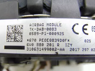 6V0880201R Подушка безопасности Skoda Fabia 3 Арт e9185840, вид 3