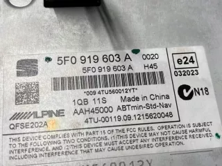5F0919603A Блок навигации Seat Leon 3 Арт e9189480, вид 3