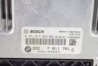 7811701 0281015042 Блок управления двигателем BMW 5 E60/E61 Арт e9208121, вид 4