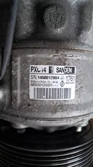 926001268R 926001268R--- Компрессор кондиционера Renault Megane 4 Арт e9223932, вид 2