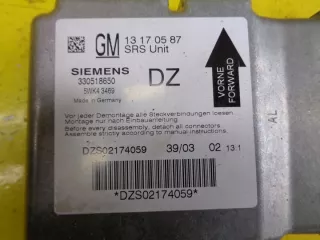 13170587 Блок AirBag Opel Vectra C  Арт e9236635, вид 2