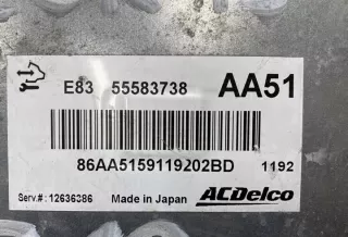 A10XEP 55583738 Блок управления двигателем Opel Corsa D Арт e9255355, вид 3
