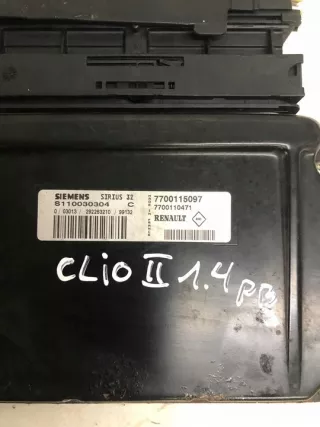 7700115097 Блок управления двигателем Renault Clio 2 Арт e9260341, вид 2