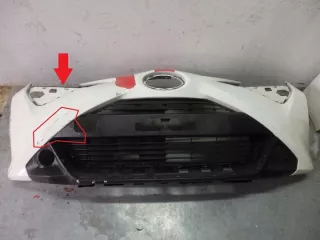 53112-0H170 Бампер передний Toyota Aygo 2 Арт e9261039, вид 1