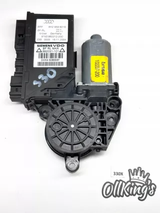 8H2959801B Моторчик стеклоподъемника Audi S4 B6 Арт e9288259, вид 1