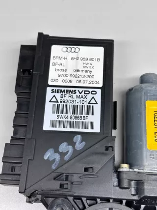 8H2959801B Моторчик стеклоподъемника Audi S4 B6 Арт e9288259, вид 4