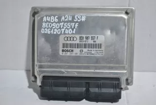 8E0907557F 0261207401 Блок управления двигателем Audi A4 B6 Арт e9291279, вид 2