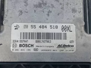 0281031155 55484518 55579447 Блок управления двигателем Opel Corsa D Арт e9293429, вид 2