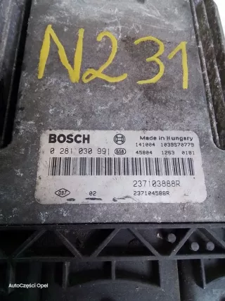 0281030991 Блок управления двигателем Renault Trafic 3 Арт e9293971, вид 2