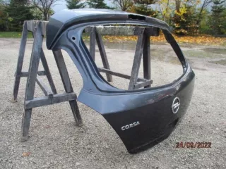  Крышка багажника (дверь 3-5) Opel Corsa D Арт e9321500, вид 2