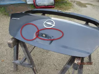  Крышка багажника (дверь 3-5) Opel Corsa D Арт e9321500, вид 4