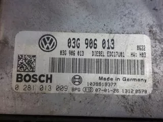 03G906013 6Q0959433E 6Q1937049F 4B0905851Q 6Q0920825H Блок управления двигателем Volkswagen Polo 4 Арт e9326983, вид 2