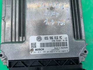 03G906016MC 2001-2008 0281014104 Блок управления двигателем Skoda Superb 1 Арт e9343737, вид 2