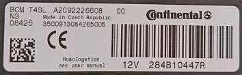 A3C0093160001 A2C92226608 285900636R 248107361R Блок управления двигателем Renault Clio 4 Арт e9381445, вид 3