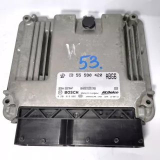 55590420 Блок управления двигателем Opel Astra J Арт e9402564, вид 2