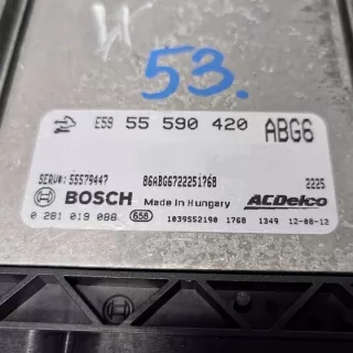 55590420 Блок управления двигателем Opel Astra J Арт e9402564, вид 3