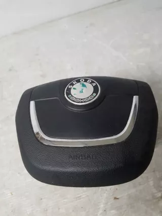 1Z0880201AQ Подушка безопасности Skoda Superb 2 Арт e9410650, вид 2