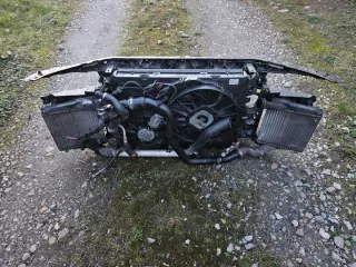  Передняя панель крепления облицовки (телевизор) Audi Q7 4L Арт e9449476, вид 4