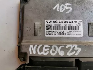 03E906023AM 5WP40876 Блок управления двигателем Seat Ibiza 5 Арт e9471252, вид 2