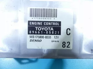 89661-05821, 175800-8333 Блок управления двигателем Toyota Avensis 2 Арт e9471443, вид 3