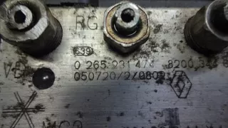 0265231474 Блок ABS Renault Scenic 2 Арт e9482596, вид 2