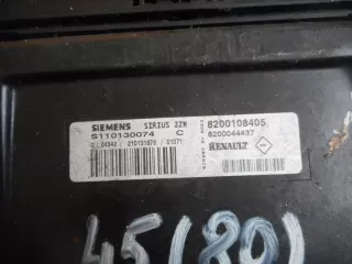 S110130074C 8200108405 Блок управления двигателем Renault Clio 2 Арт e9498261, вид 2