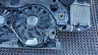  Передняя панель крепления облицовки (телевизор) Audi A6 C6 (S6,RS6) Арт e9500746, вид 7