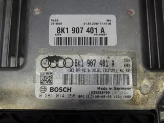 8K1907401A 0281014356 Блок управления двигателем Audi A4 B8 Арт e9520555, вид 2