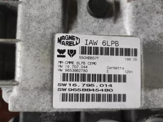 IAW6LPB 9658845480 9653962780 Блок управления двигателем Citroen C5 1 Арт e9520903, вид 4