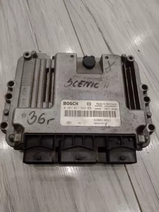 0281011549 8200310863 Блок управления двигателем Renault Scenic 2 Арт e9522201, вид 1