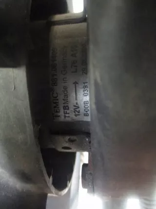 881061409 Вентилятор радиатора Skoda Fabia 1 Арт e9524674, вид 2