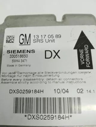 13170589 Блок AirBag Opel Astra J Арт e9529650, вид 3