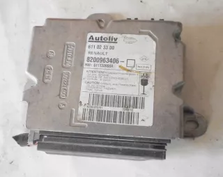 8200963406 611023300 Блок AirBag Renault Clio 3 Арт e9529687, вид 1