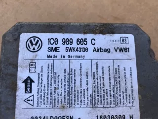 1C0909605C Блок AirBag Volkswagen Passat B5 Арт e9529797, вид 2
