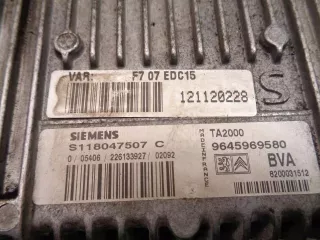 9645969580 S118047507C Блок управления двигателем Citroen C5 1 Арт e9530528, вид 2