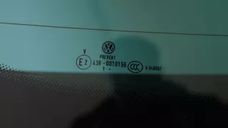 numer_brak_VW-101 Крышка багажника (дверь 3-5) Volkswagen Polo 5 Арт e9535764, вид 2