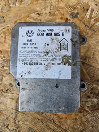 6Q0909605B Блок AirBag Volkswagen Passat B5 Арт e9545102, вид 1