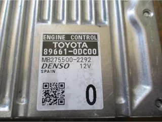 89661-0DC00 896610DC00 MB2755002292 Блок управления двигателем Toyota Yaris 3 Арт e9546432, вид 2