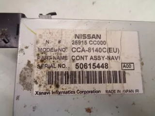 25915CC000 CCA814C Блок навигации Nissan Murano Z50 Арт e9550538, вид 2