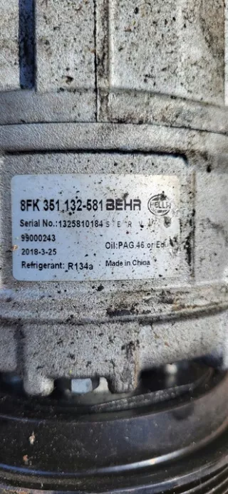 8FK351132 8FK351132-581 Компрессор кондиционера Audi A6 C5 (S6,RS6) Арт e9551984, вид 2