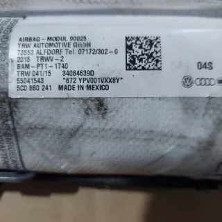 5C0880241 Подушка безопасности Volkswagen Jetta 6 Арт e9568774, вид 2