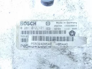 0281012121 P05094285AE Блок управления двигателем Chrysler Voyager 4 Арт e9582590, вид 2