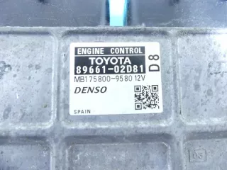 89661-02D81, 175800-9580 Блок управления двигателем Toyota Auris 1 Арт e9583845, вид 5