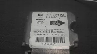 24416703 Блок AirBag Opel Astra G Арт e9601850, вид 2