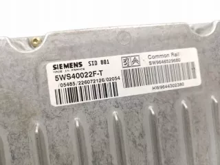 SW9646529680 5WS40022F-T Блок управления двигателем Citroen C5 1 Арт e9604777, вид 3