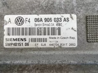06A906033AS 5WP40151 Блок управления двигателем Volkswagen Bora Арт e9605748, вид 4