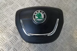 1Z0880201AR Подушка безопасности Skoda Superb 2 Арт e9608693, вид 1