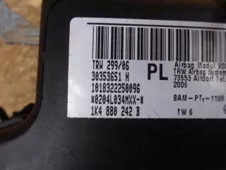 1K4880242B Подушка безопасности Volkswagen Golf 5 Арт e9629718, вид 3