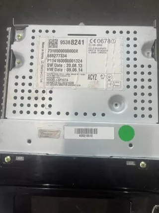 95388241 Блок навигации Opel Corsa E Арт e9635568, вид 4