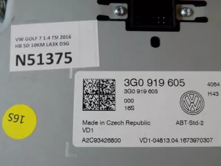 3G0919605 Блок навигации Volkswagen Golf 7 Арт e9651794, вид 3